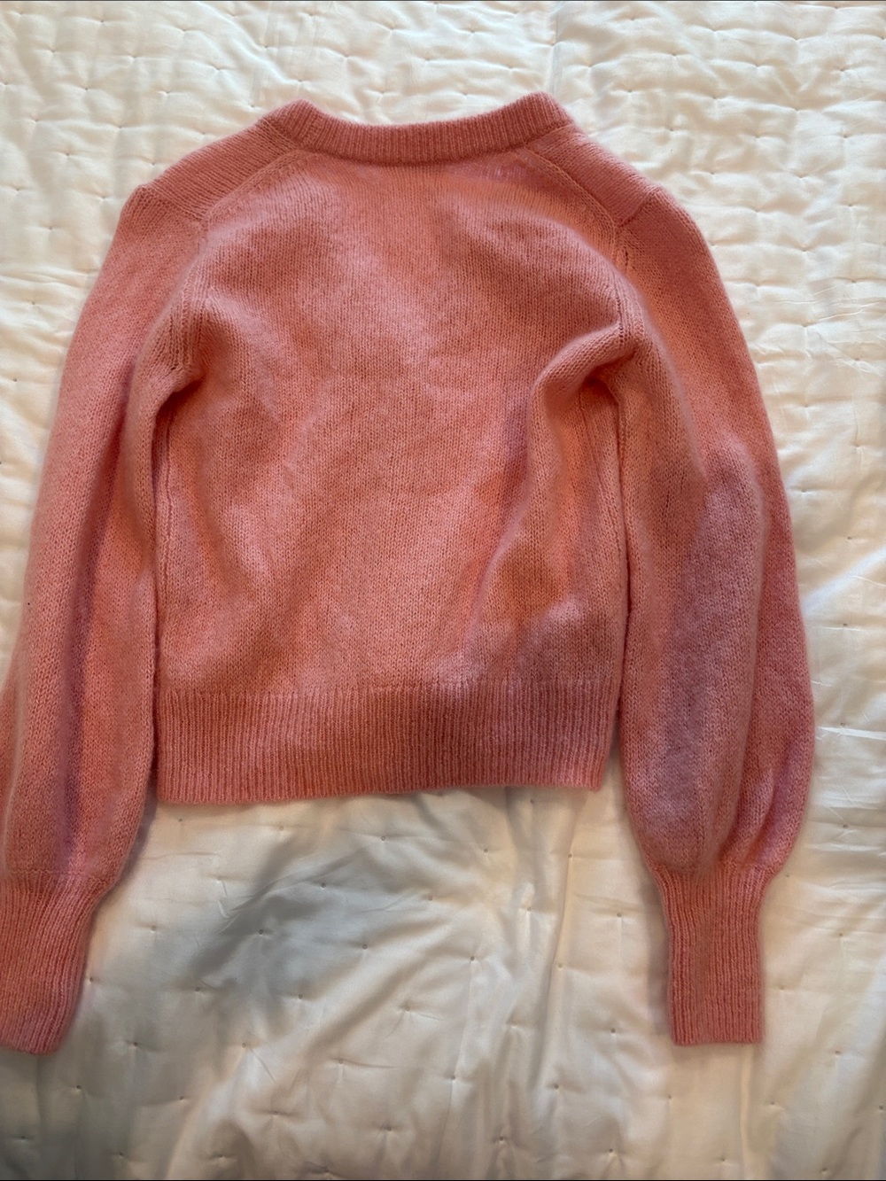 W Cashmere light pink cardigan - Picture 5 of 5